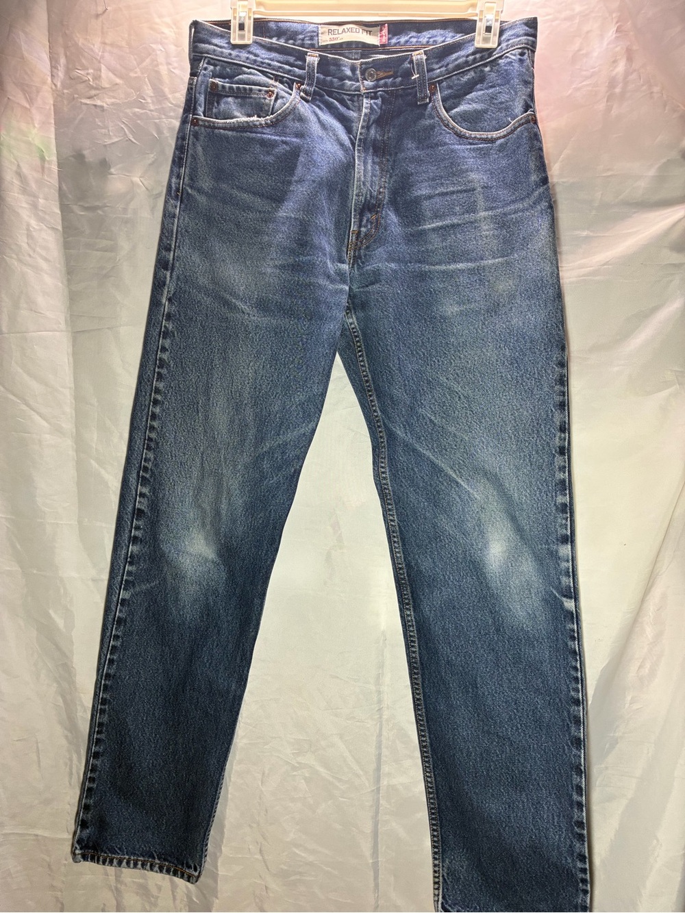 Levi's Straight Leg Jeans in Blue Denim